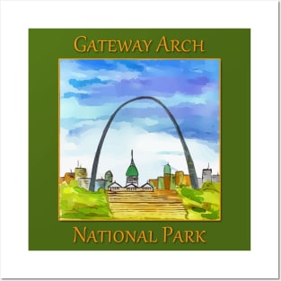 Gateway Arch National Park Posters and Art